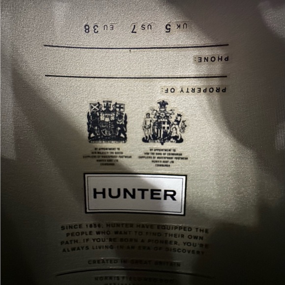 Hunter Rubber Boots - Picture 3 of 3